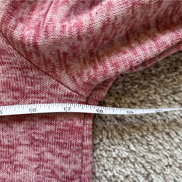 Lands’ End Sweater Tunic Cowl Neck Pullover in Pink - Picture 7 of 9